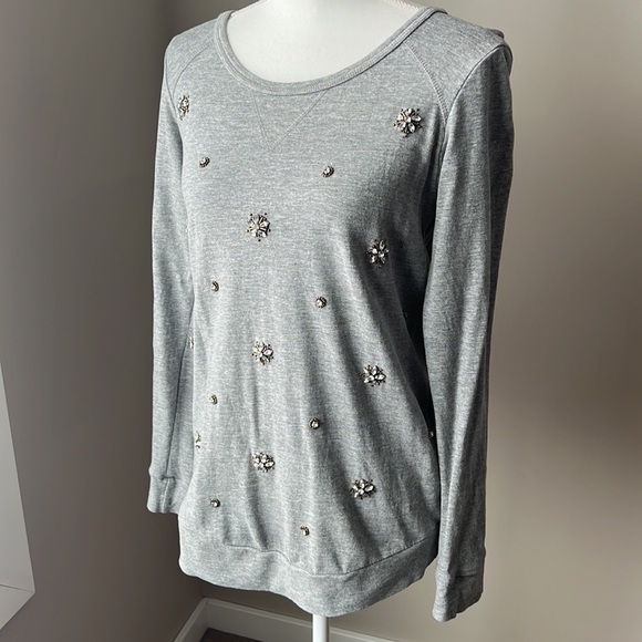 H&M long sleeve Top with Rhinestones - Picture 8 of 11